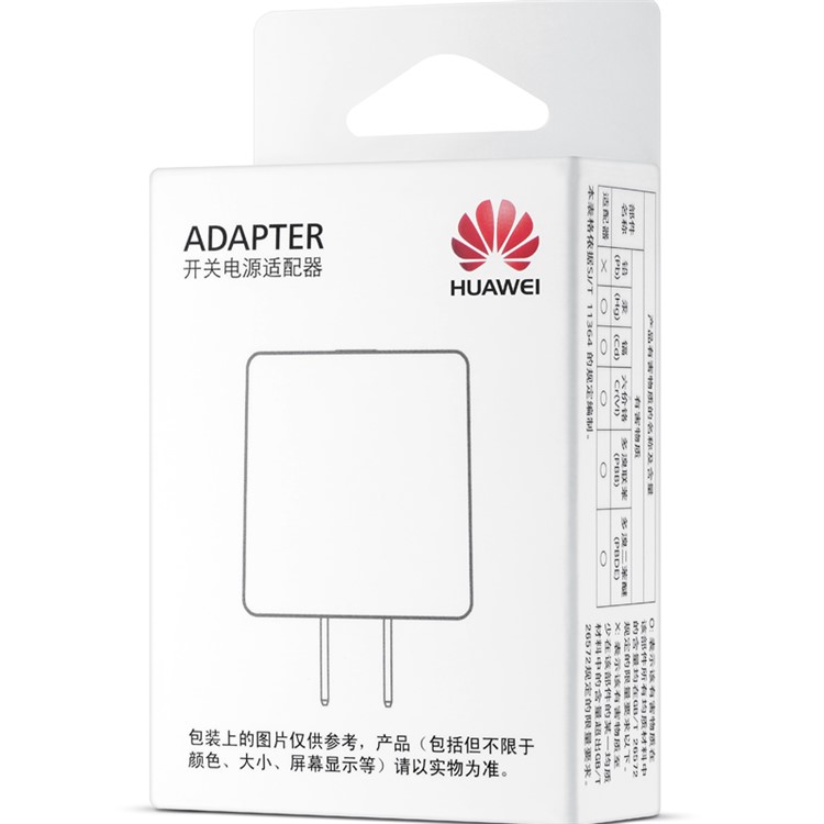 HUAWEI OEM 5V 1A USB Wall Travel Charger Adapter for iPhone iPad Samsung - White / US Plug-5