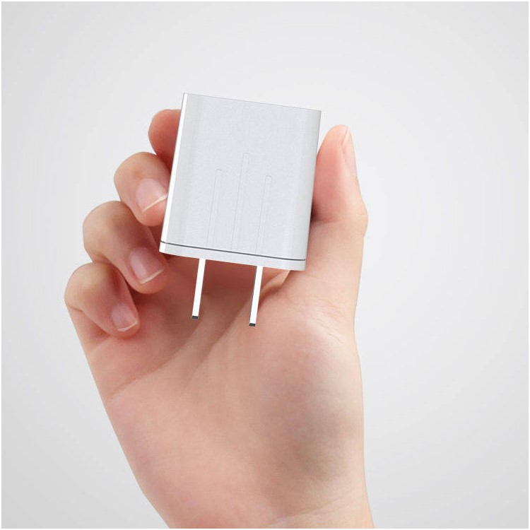 CAFELE Portable 1A USB Wall Travel Charger for iPhone Samsung Smartphone - White / CN Plug-4