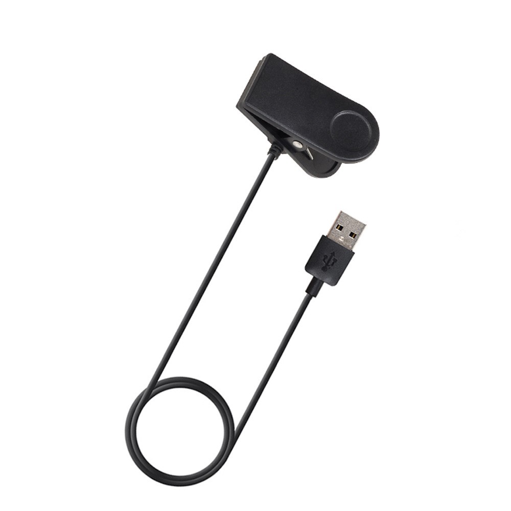 USB Charging Dock Clip with 1m Cable for Polar Loop 1 Loop 2 - Black-5