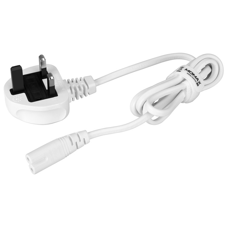 MOMAX U Bull 40W 5-Port USB Charging Station with Quick Charge 3.0 + Type-C Ports - White / UK Plug-10