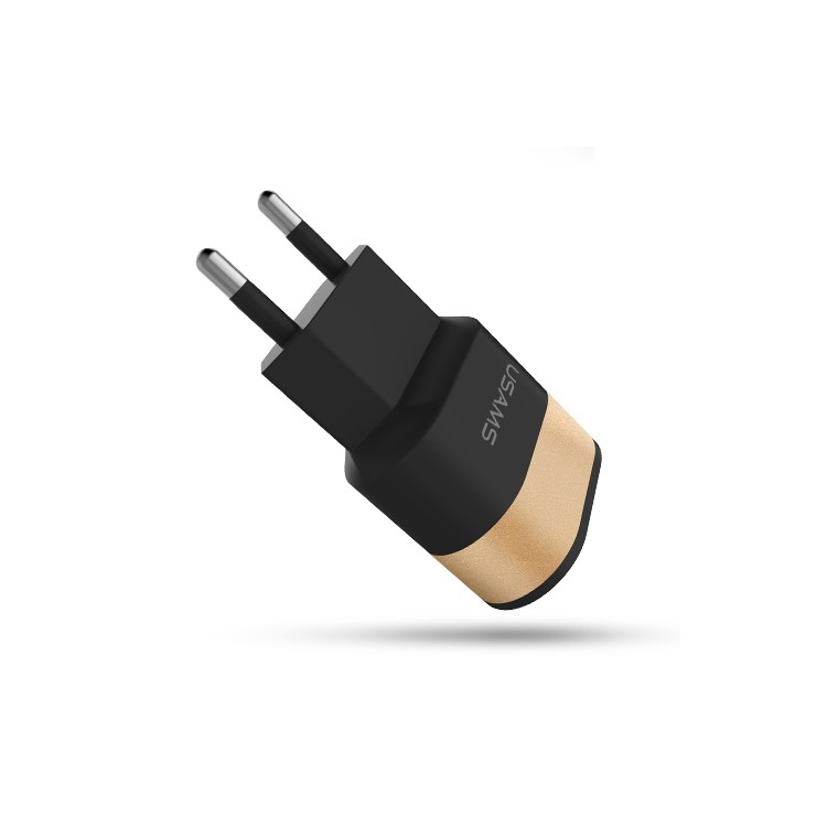 USAMS 2A USB Power Adapter Wall Travel Charger - EU Plug (US-CC021)-8