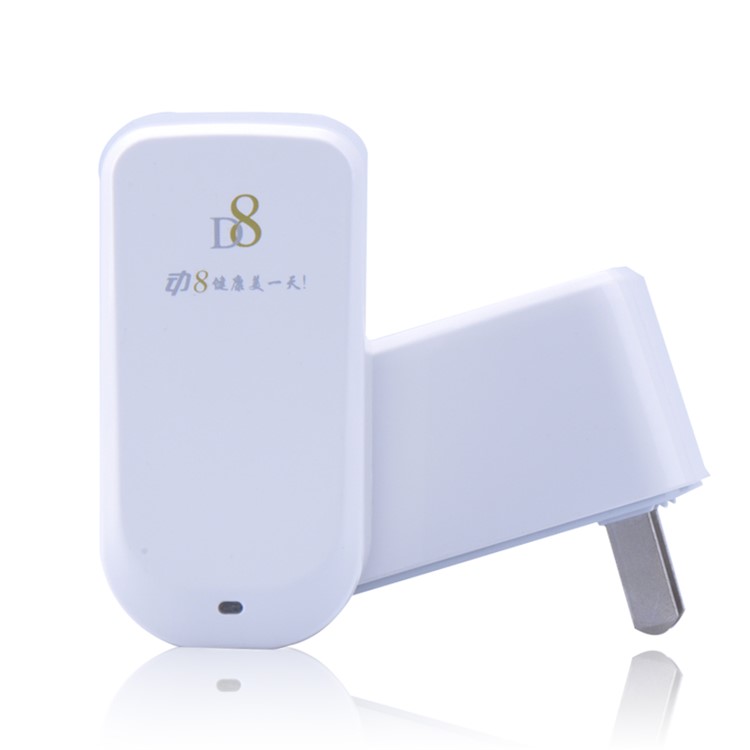 D8 PHC-1112 5V 2.4A Dual USB Travel Wall Charger with Intelligent Charging IC - CN Plug / White-6
