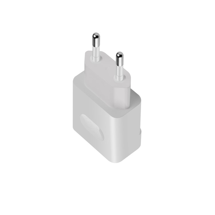 WUW C14 5V 2.1A Dual USB Home Travel Charger Adapter for Mobile Phones & Tablets (CE ROHS FCC) - EU Plug / White-12