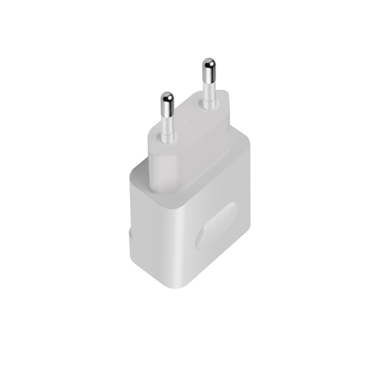 WUW C14 5V 2.1A Dual USB Home Travel Charger Adapter for Mobile Phones & Tablets (CE ROHS FCC) - EU Plug / White-13