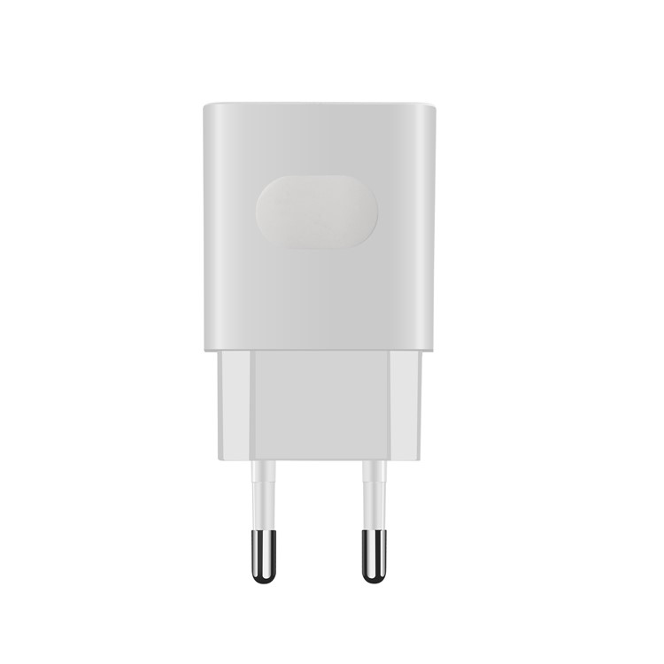 WUW C14 5V 2.1A Dual USB Home Travel Charger Adapter for Mobile Phones & Tablets (CE ROHS FCC) - EU Plug / White-6