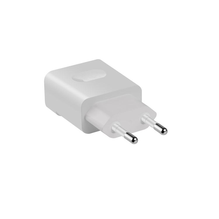 WUW C14 5V 2.1A Dual USB Home Travel Charger Adapter for Mobile Phones & Tablets (CE ROHS FCC) - EU Plug / White-9