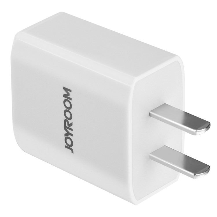 JOYROOM 5V2A Single USB Travel Wall Charger for iPhone Samsung - White/CN Standard Plug-2