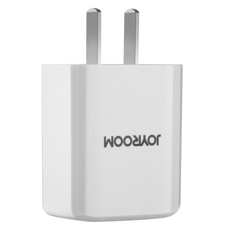 JOYROOM 5V2A Single USB Travel Wall Charger for iPhone Samsung - White/CN Standard Plug-4