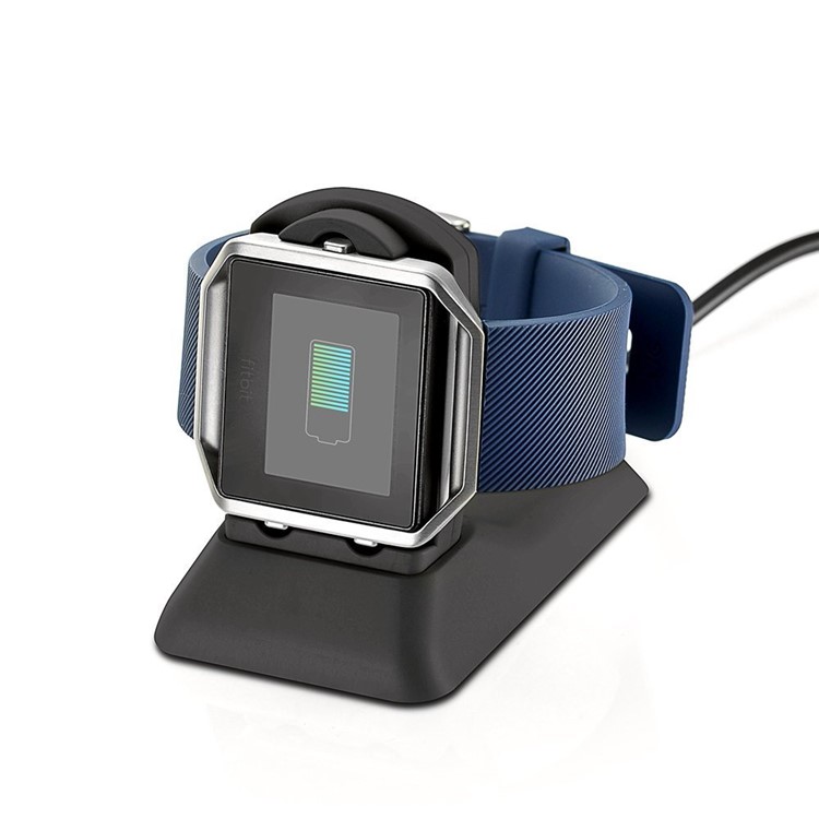 2-in-1 for Fitbit Blaze Charger Charging Stand Dock Station Phone Mount with 4.9ft Cable-13