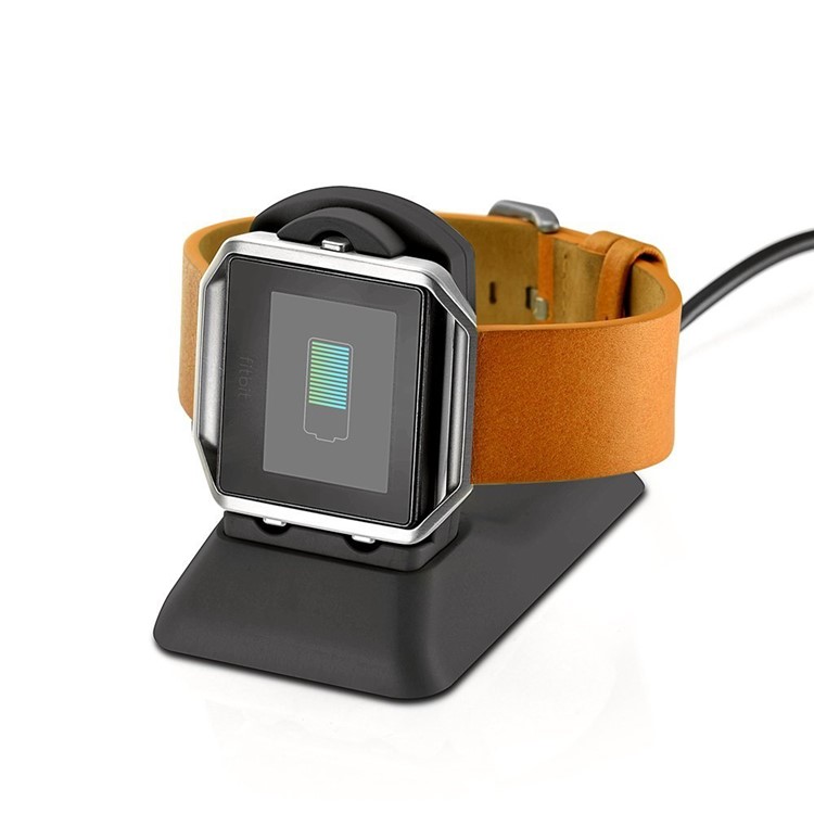 2-in-1 for Fitbit Blaze Charger Charging Stand Dock Station Phone Mount with 4.9ft Cable-14