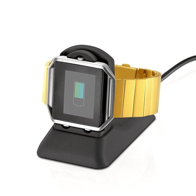 2-in-1 for Fitbit Blaze Charger Charging Stand Dock Station Phone Mount with 4.9ft Cable-15