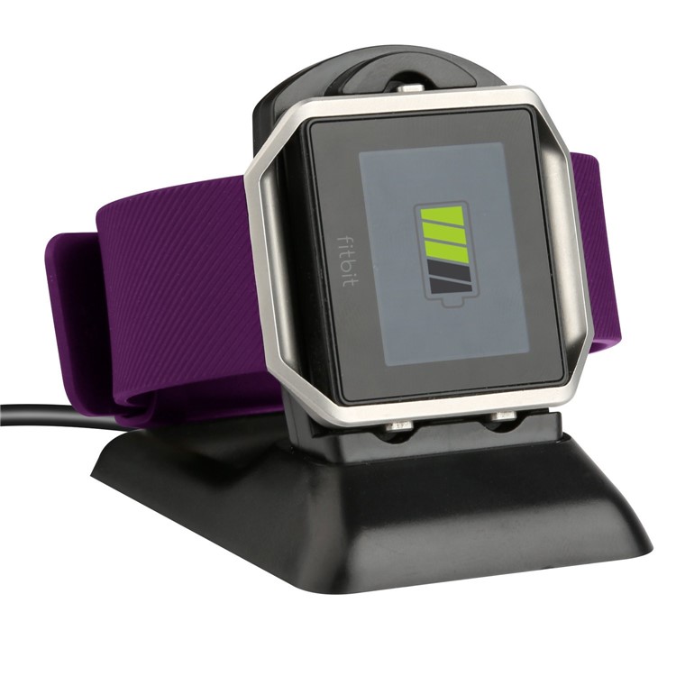 2-in-1 for Fitbit Blaze Charger Charging Stand Dock Station Phone Mount with 4.9ft Cable-2