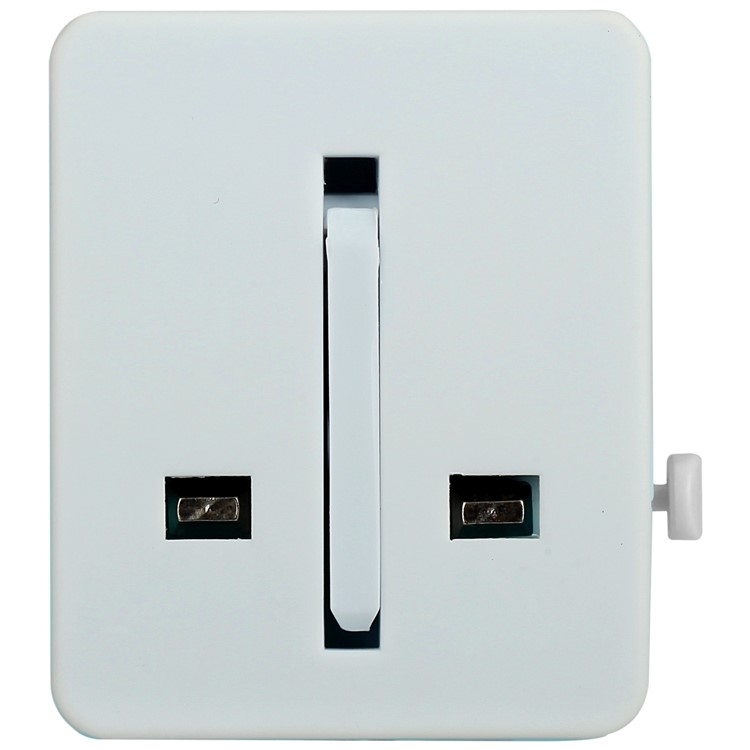MOMAX 2.1A Dual USB Universal Travel Wall Charger Power Adapter Converter AU/UK/US/EU Plug - White-16
