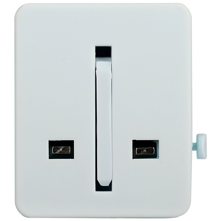 MOMAX Zwei USB-Ports Universal-Ladegerät Ladegerät Netzteil AU / UK / US / EU-Stecker - Blau-6
