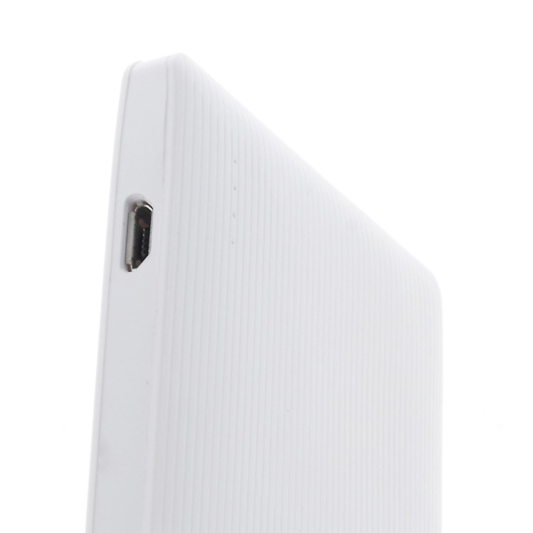 CAGER S6 Ultra Thin 4000mAh 1.5A Power Bank Backup Battery for iPhone Samsung HTC - White-7