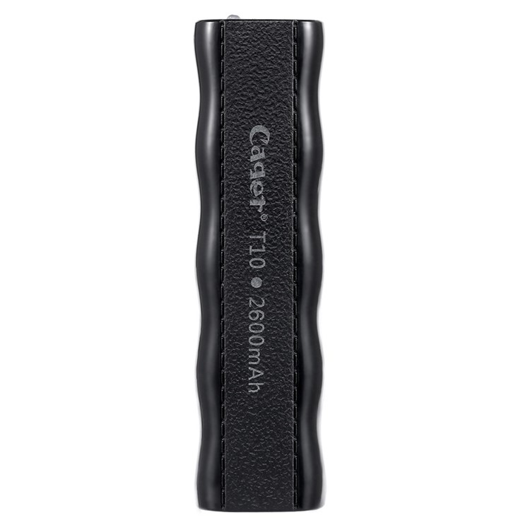 CAGER T10 2600mAh Power Bank Battery Charger for iPhone Samsung HTC Sony etc - Black-2