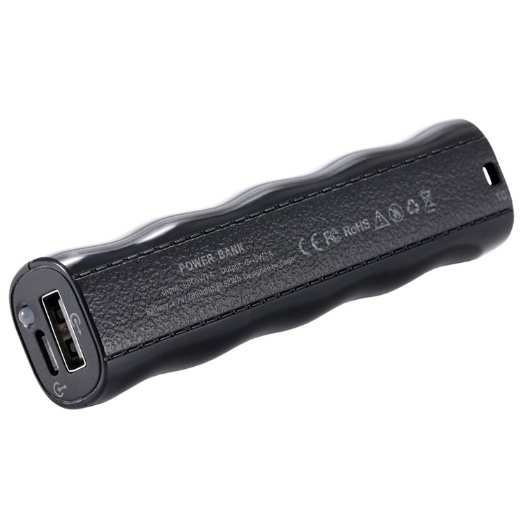 CAGER T10 2600mAh Power Bank Battery Charger for iPhone Samsung HTC Sony etc - Black-7
