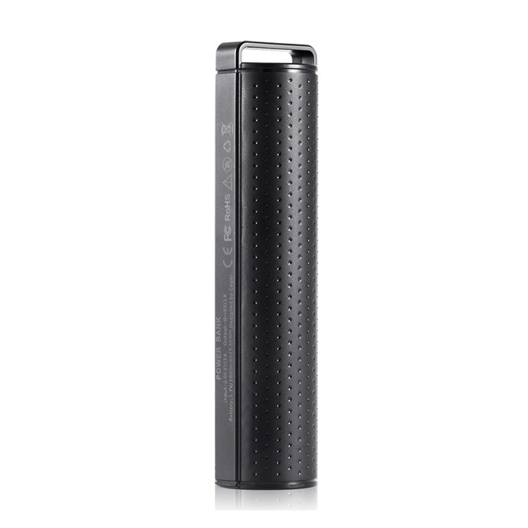 CAGER T09 2600mAh Portable Power Bank External Battery for iPhone Samsung HTC Etc - Black-2