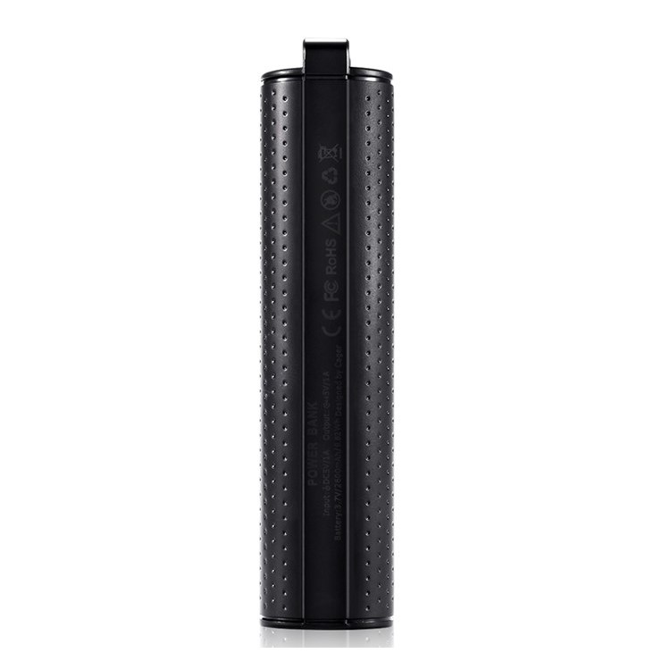 CAGER T09 2600mAh Portable Power Bank External Battery for iPhone Samsung HTC Etc - Black-5