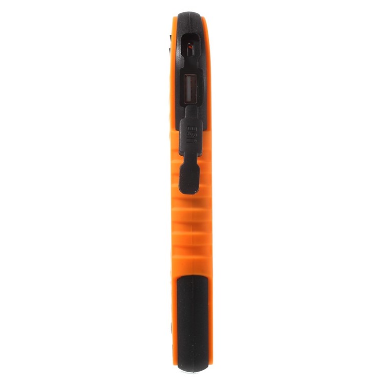 YD-T016 12000mAh Solar Charger External Battery Power Bank for iPhone Samsung LG HTC - Orange-4
