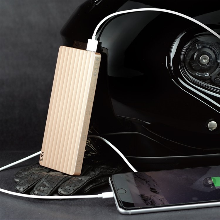 ZMI PB810 10000mAh External Power Bank for iPhone Xiaomi Samsung / Pokemon - Gold-5