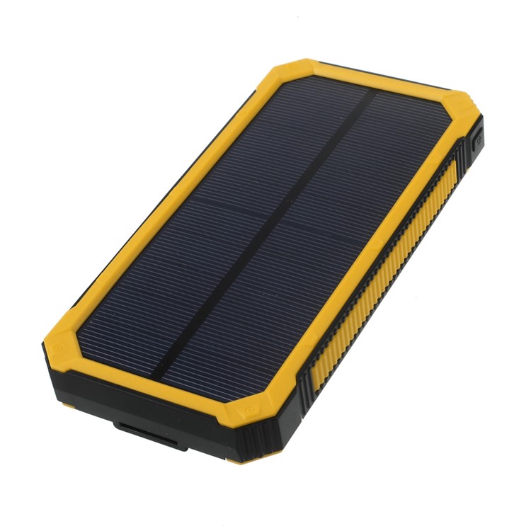 30000mah Dimmable LED Panneau Solaire Power Bank Chargeur De Batterie Pour Iphone Ipad HTC Pokemon Jeu - Jaune-3
