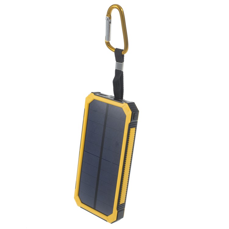 30000mah Dimmable LED Panneau Solaire Power Bank Chargeur De Batterie Pour Iphone Ipad HTC Pokemon Jeu - Jaune-5