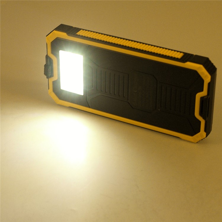 30000mah Dimmable LED Panneau Solaire Power Bank Chargeur De Batterie Pour Iphone Ipad HTC Pokemon Jeu - Jaune-6