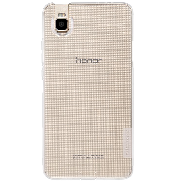 NILLKIN 0.6mm Nature TPU Skin Case Cover for Huawei ShotX / Honor 7i - White-1