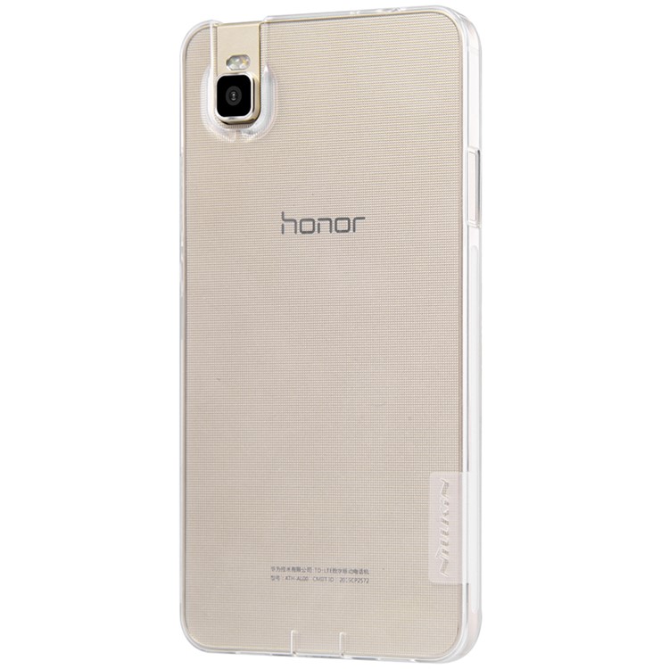 NILLKIN 0.6mm Nature TPU Skin Case Cover for Huawei ShotX / Honor 7i - White-3