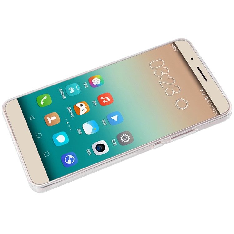 NILLKIN 0.6mm Nature TPU Skin Case Cover for Huawei ShotX / Honor 7i - White-4