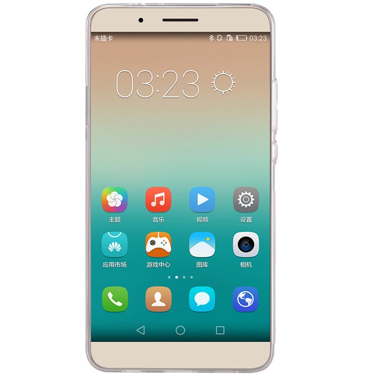 NILLKIN 0.6mm Nature TPU Skin Case Cover for Huawei ShotX / Honor 7i - White-5