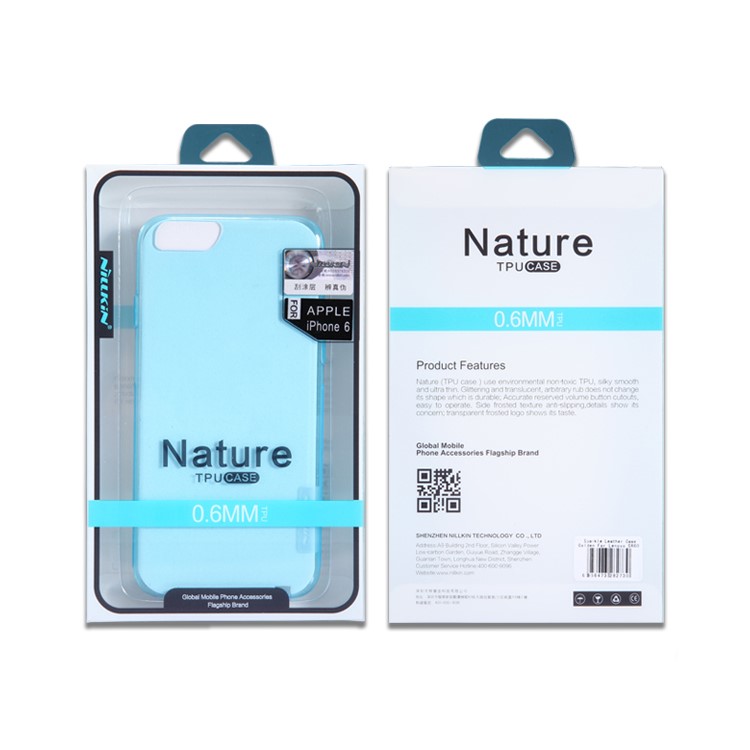 NILLKIN 0.6mm Nature TPU Skin Case Cover for Huawei ShotX / Honor 7i - White-8