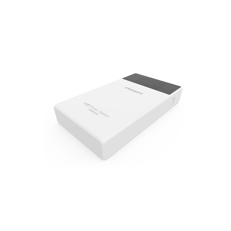 PISEN LCD Power Station 10000mAh Dual USB Mobile Charger for iPhone iPad Samsung HTC-5