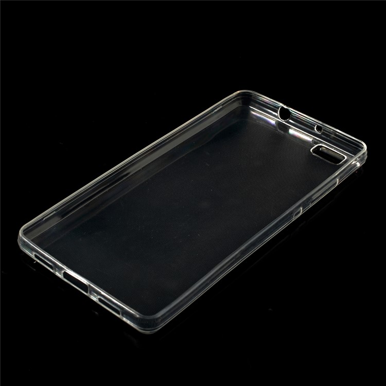 Slim Transparent TPU Phone Cover for Huawei Ascend P8 Lite-2