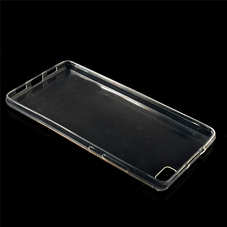 Slim Transparent TPU Phone Cover for Huawei Ascend P8 Lite-3