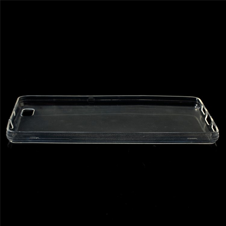 Slim Transparent TPU Phone Cover for Huawei Ascend P8 Lite-4