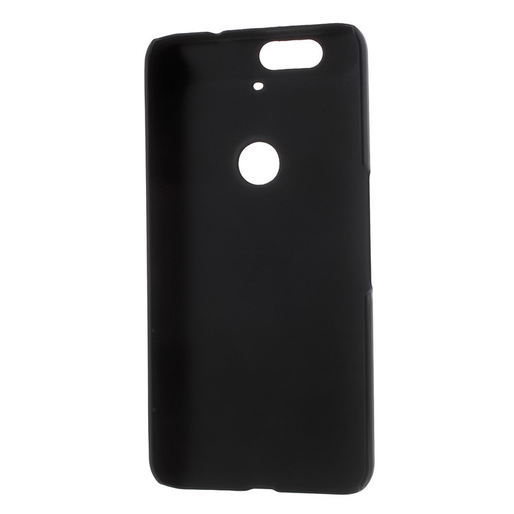 Rubberized Plastic Hard Case Cover for Huawei Nexus 6P - Black-2
