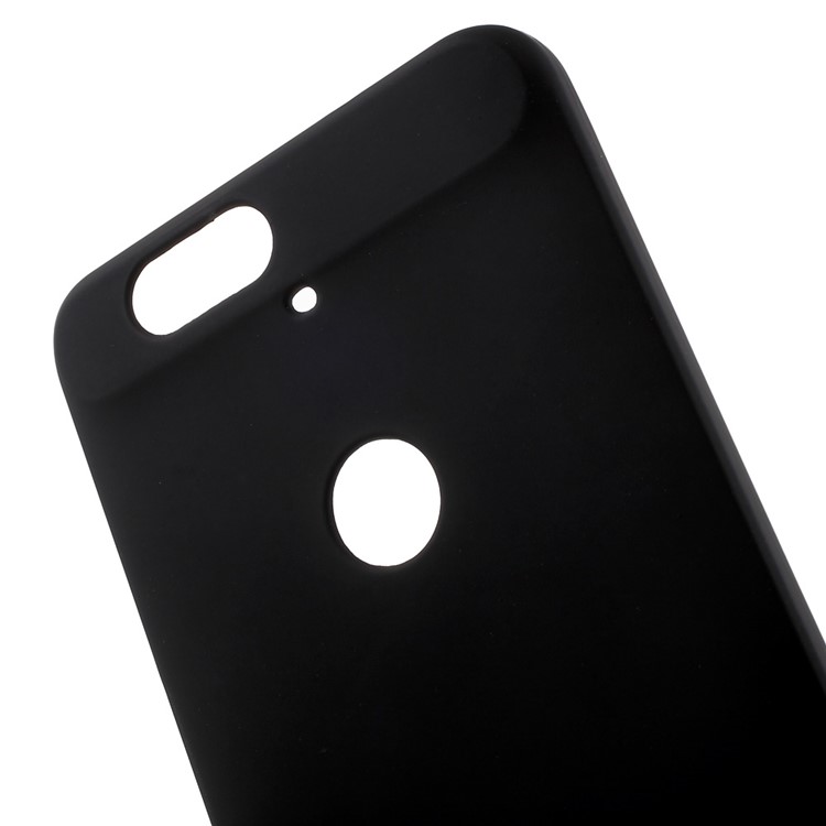 Rubberized Plastic Hard Case Cover for Huawei Nexus 6P - Black-4