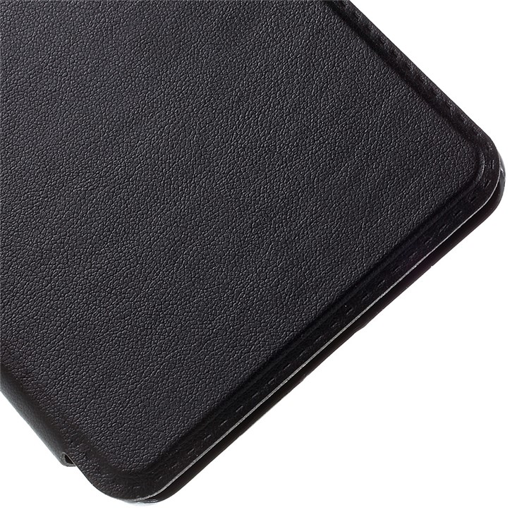 Window View Leather Stand Case for Huawei Honor Play 5X / Honor 5X - Black-7