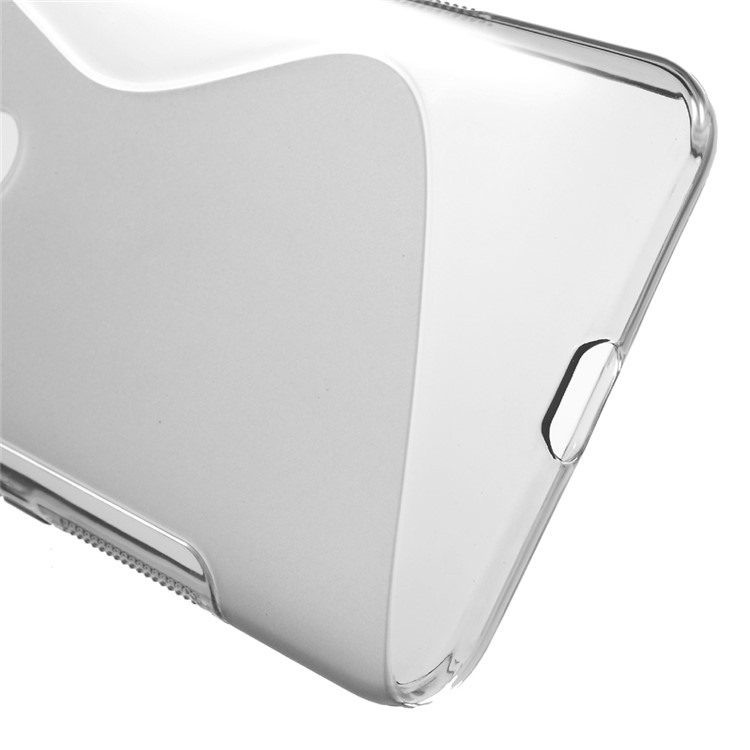 S Shape Anti-slip TPU Gel Case for Huawei Nexus 6P - Grey-3