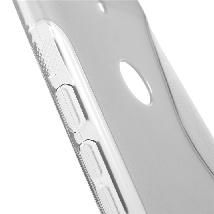 S Shape Anti-slip TPU Gel Case for Huawei Nexus 6P - Grey-5