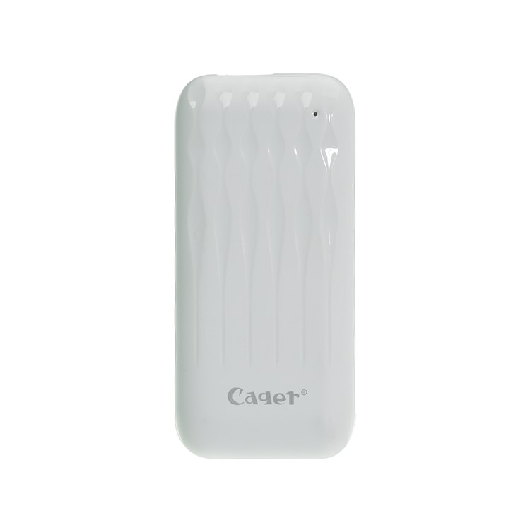 CAGER WL50 5000mAh Mobile Power Bank for iPhone Samsung LG - White-1
