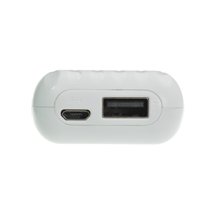 CAGER WL50 5000mAh Mobile Power Bank for iPhone Samsung LG - White-3