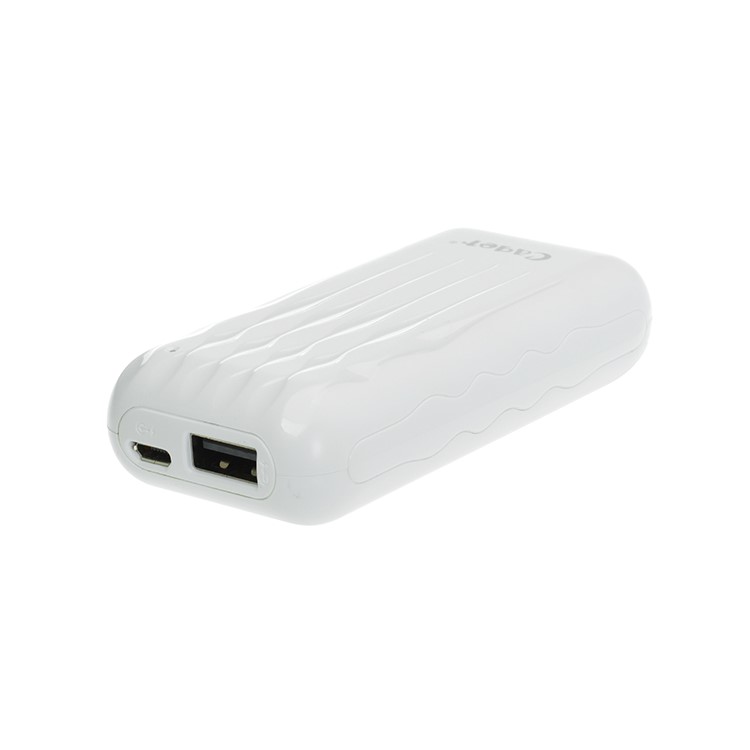 CAGER WL50 5000mAh Mobile Power Bank for iPhone Samsung LG - White-5