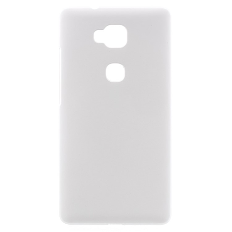 Soft Feel Rubberized Hard Case for Huawei Honor Play 5X / Honor 5X - White-1