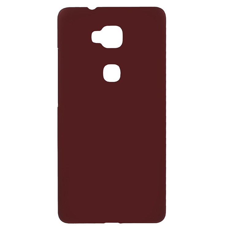 Soft Feel Rubberized Hard Shell Case for Huawei Honor Play 5X / Honor 5X - Red-1