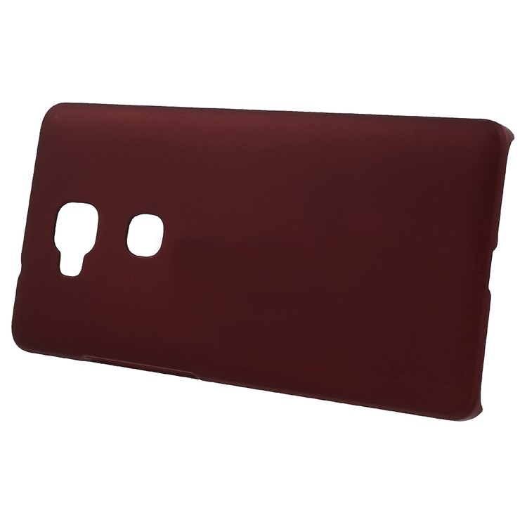 Soft Feel Rubberized Hard Shell Case for Huawei Honor Play 5X / Honor 5X - Red-2