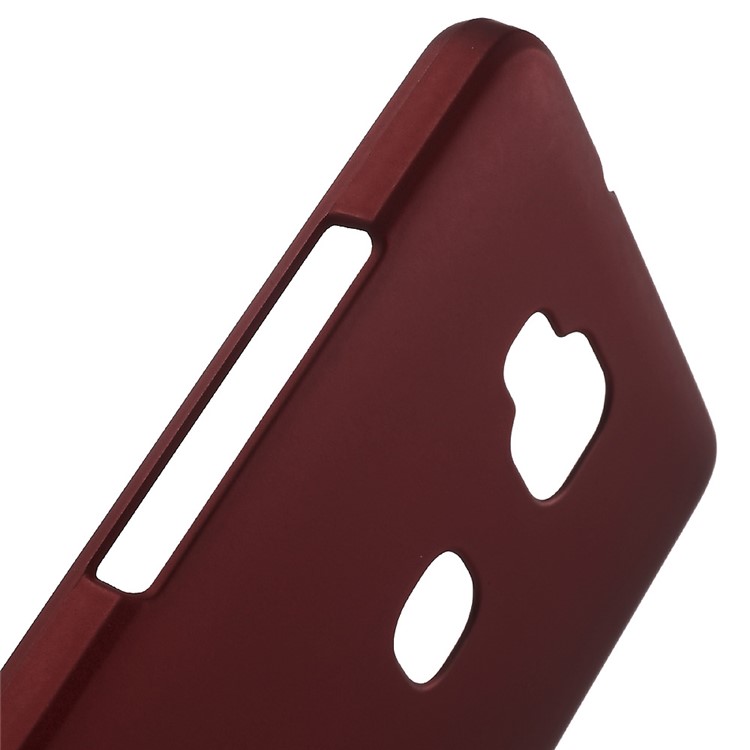 Soft Feel Rubberized Hard Shell Case for Huawei Honor Play 5X / Honor 5X - Red-5