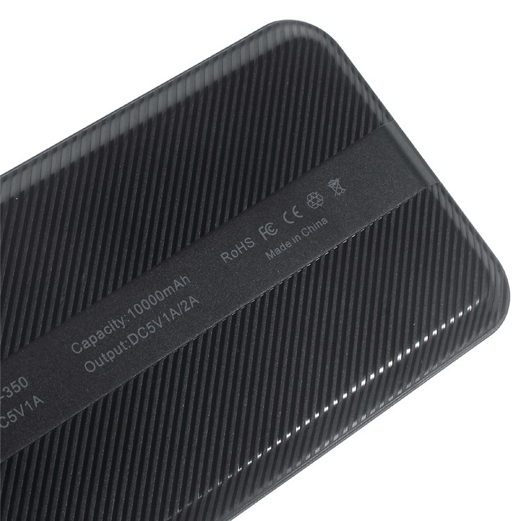 LEYOU LE-350 10000mah Externes Energienbankladegerät Für Iphone IPod-Samsung HTC Fahrwerkpokemonspiel - Schwarz-6